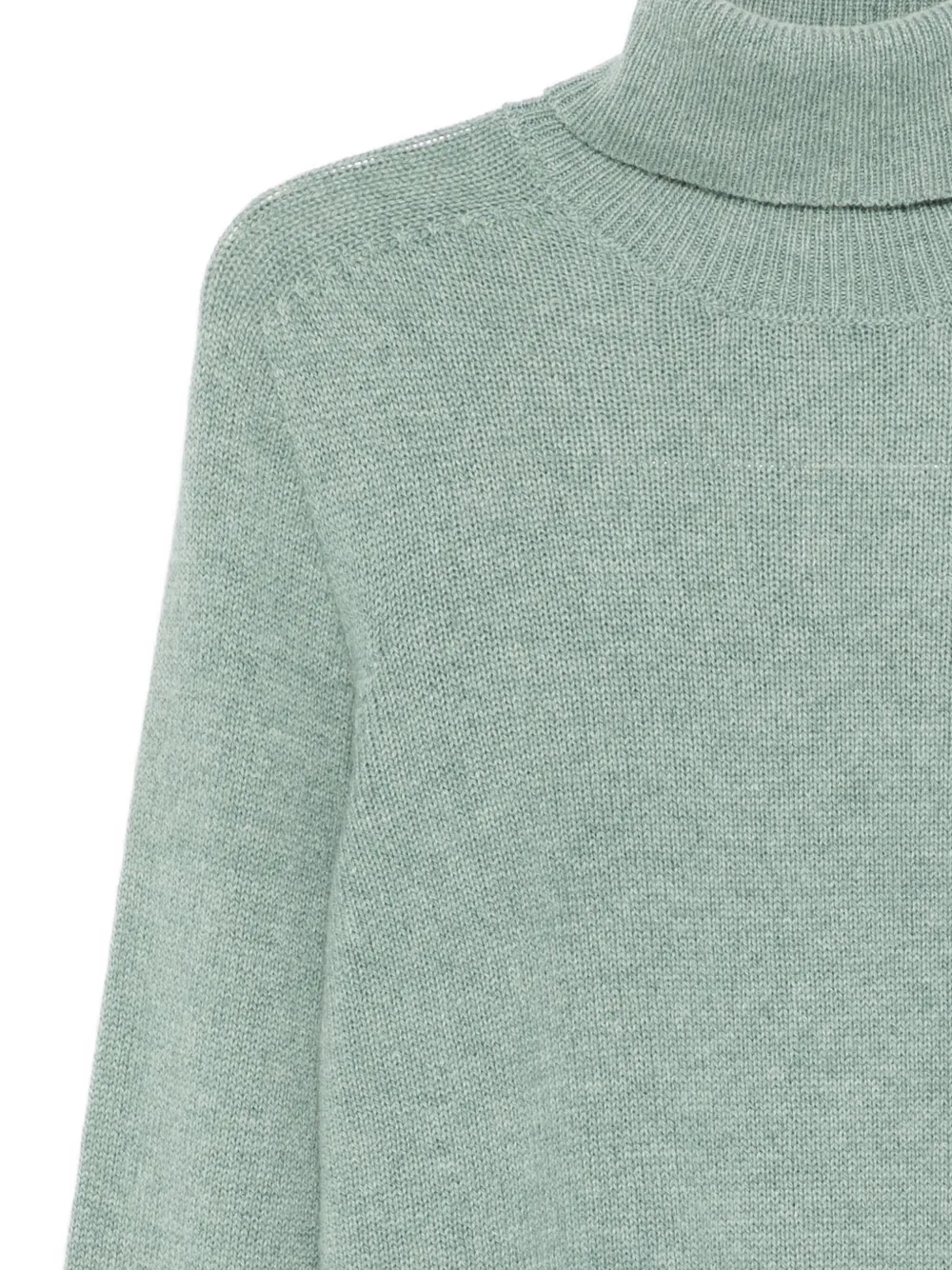 Roberto Collina Coltrui van kasjmiermix Groen