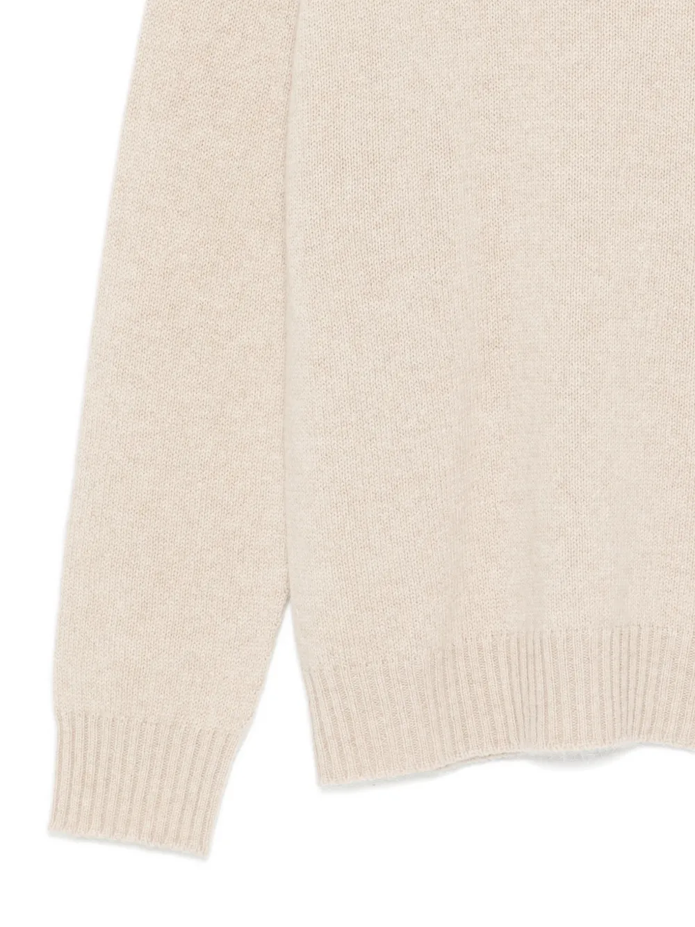 Roberto Collina Fijngebreide trui Beige