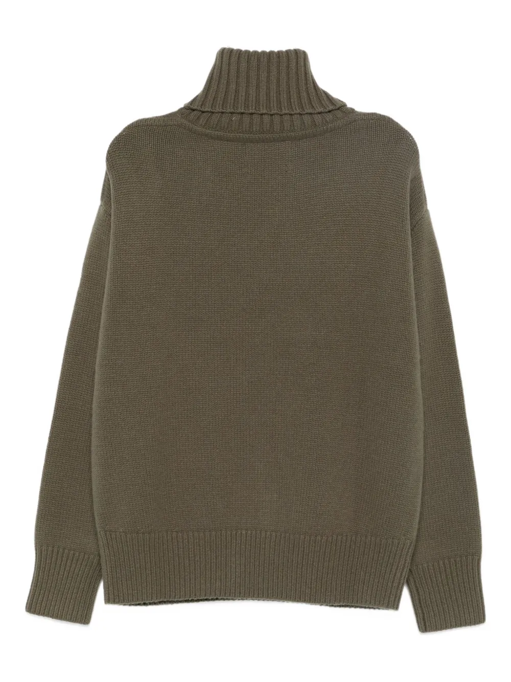 Extreme Cashmere Roll-neck Cashmere Jumper In Green