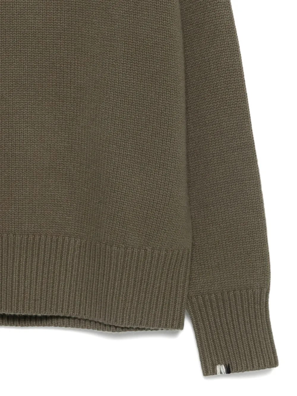 Extreme Cashmere Roll-neck Cashmere Jumper In Green