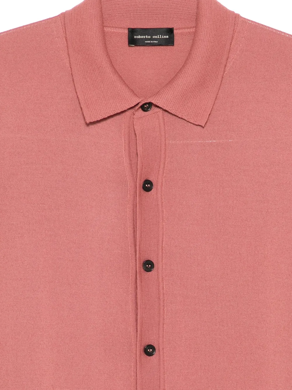 Roberto Collina Fijngebreid vest Roze