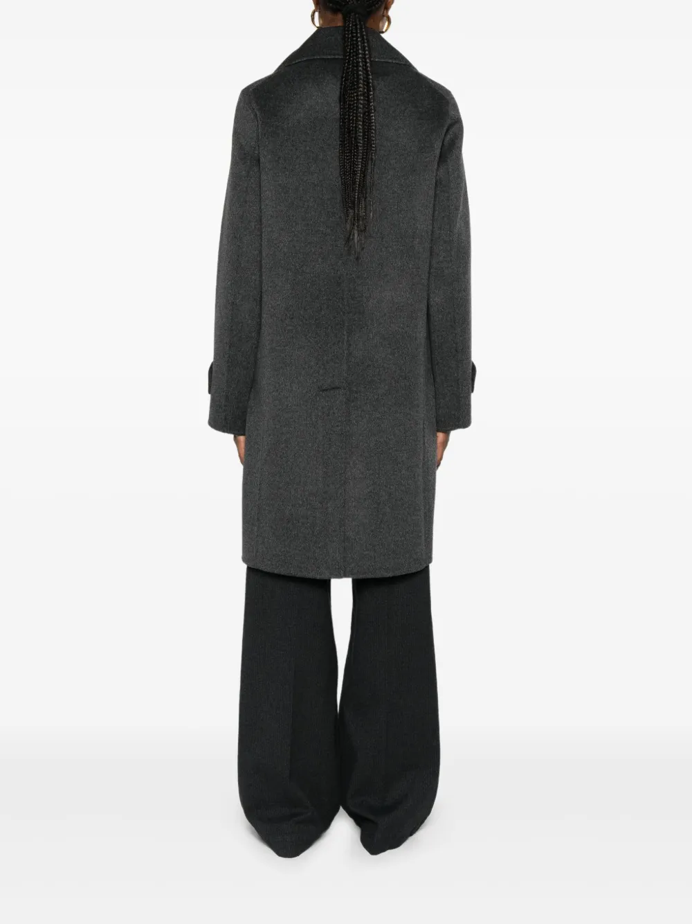 ASPESI Jas met dubbele rij knopen Grijs