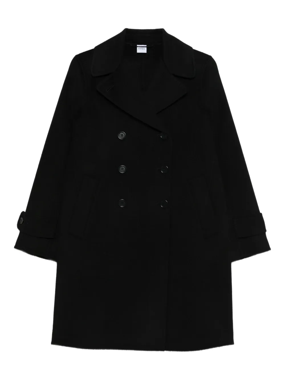 ASPESI abrigo con doble botonadura | negro | Image 1