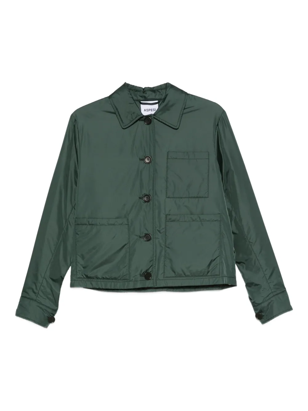 ASPESI Orzata buttoned jacket | Green | Image 1