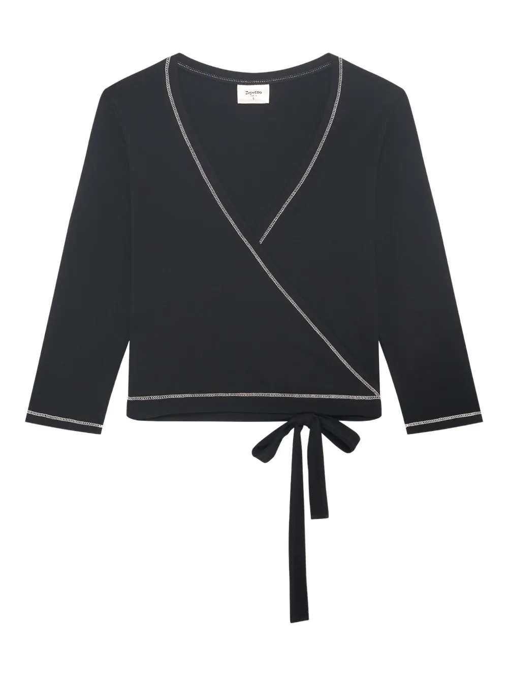Repetto tie-wrap performance top | Black | Image 1
