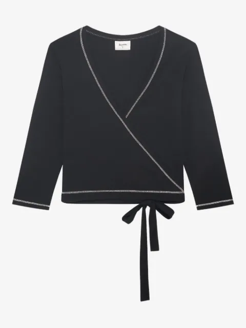 Repetto tie-wrap performance top