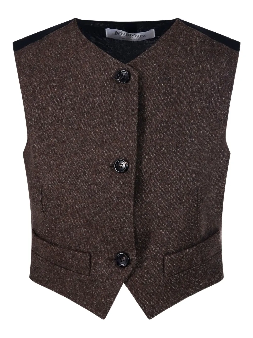 Max Mara Jaqueta com recortes | Marrom | Image 1