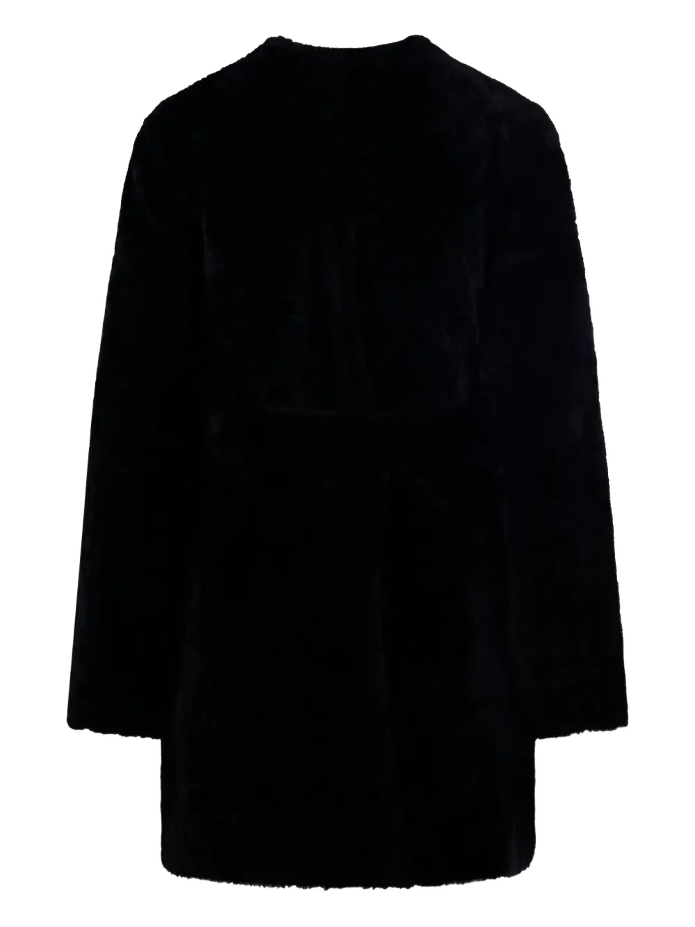 By Malene Birger Jas met ceintuur en knopen Zwart