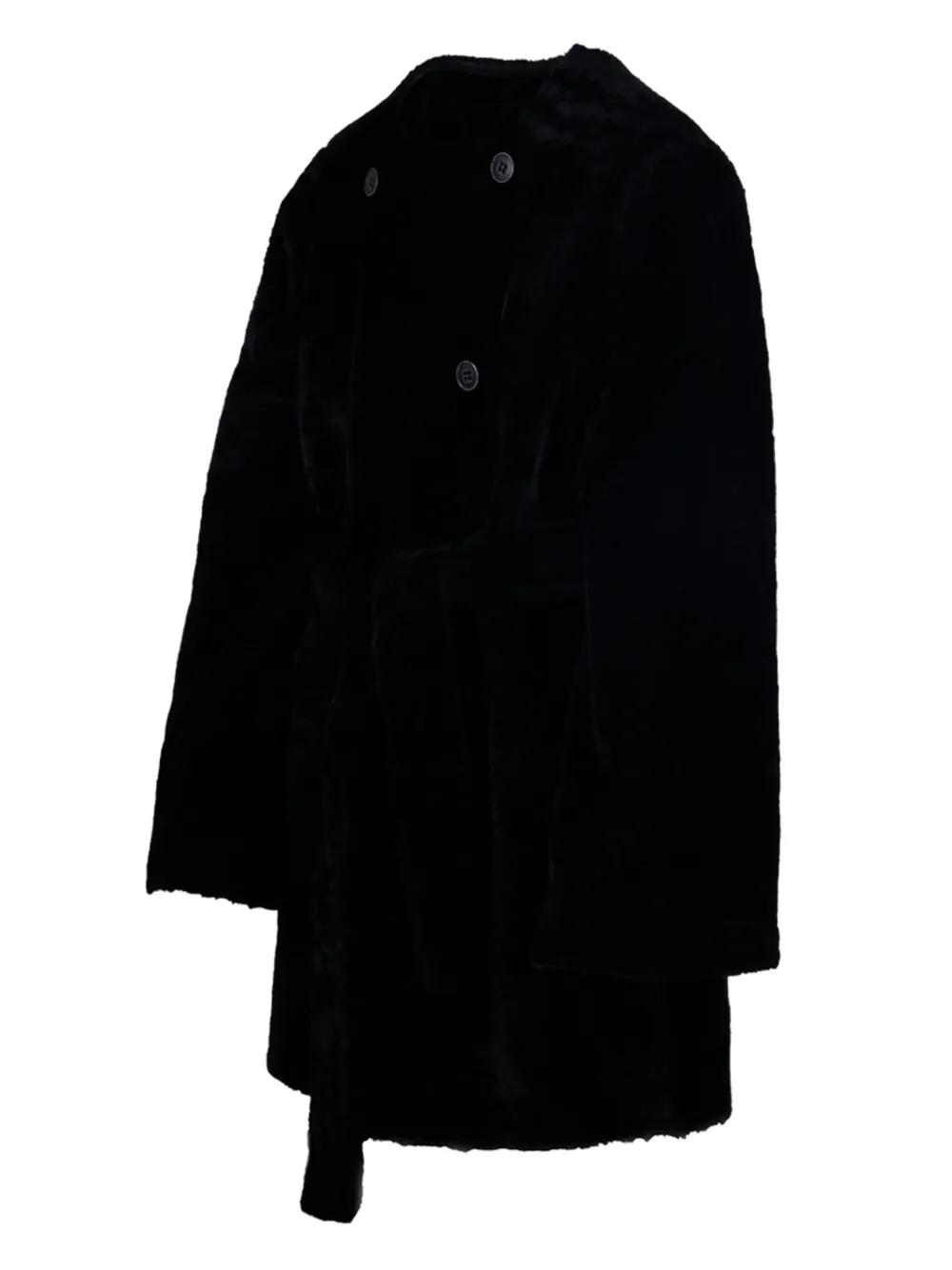 By Malene Birger Jas met ceintuur en knopen Zwart