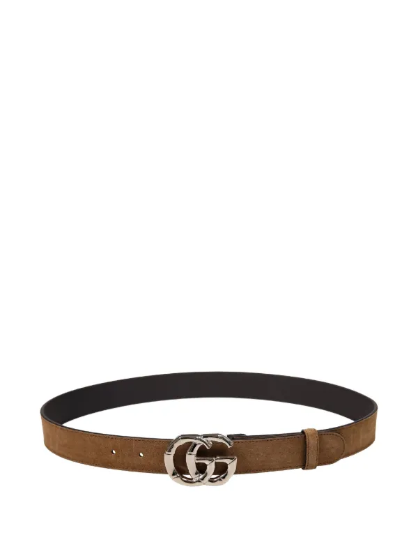 Gucci ダブルG ベルト | ブラウン | FARFETCH JP