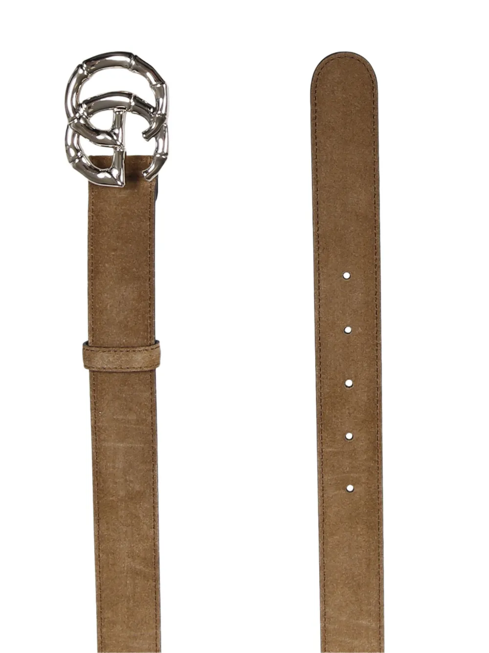 Gucci Double G Belt In Brown