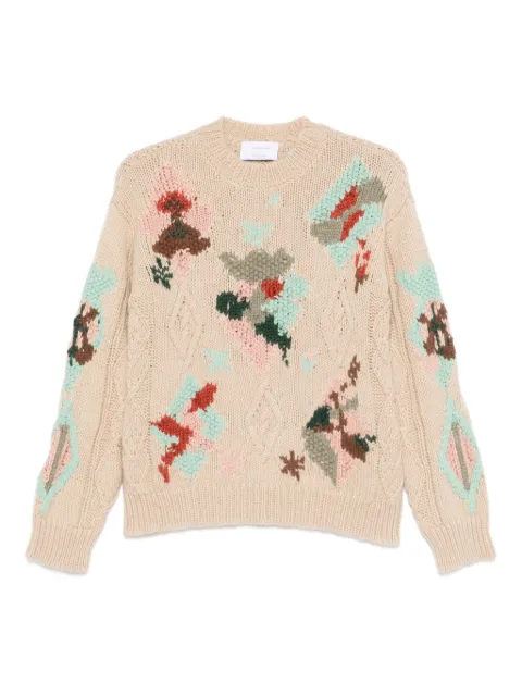 Daniele Fiesoli intarsia-knit sweater 