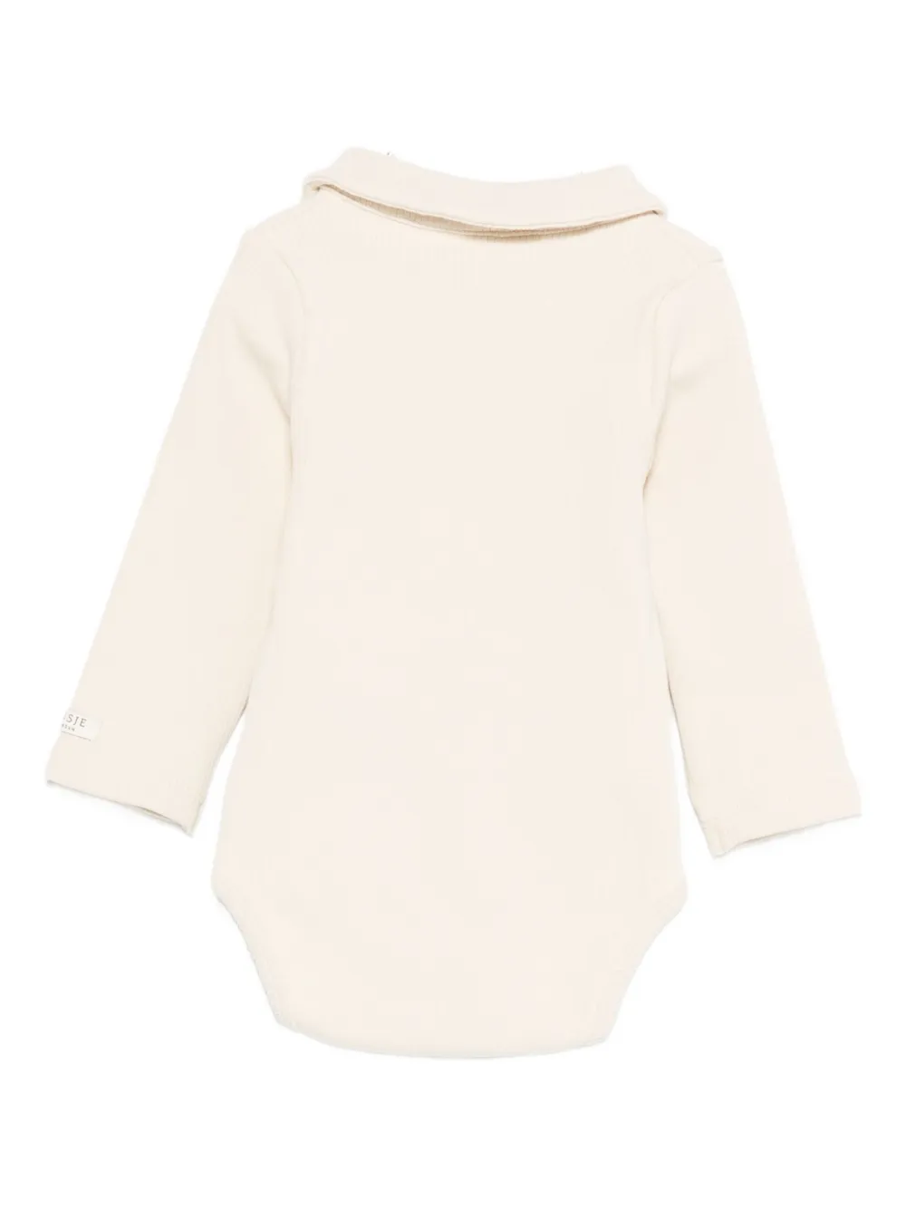 Donsje ribbed embroidered body - Beige
