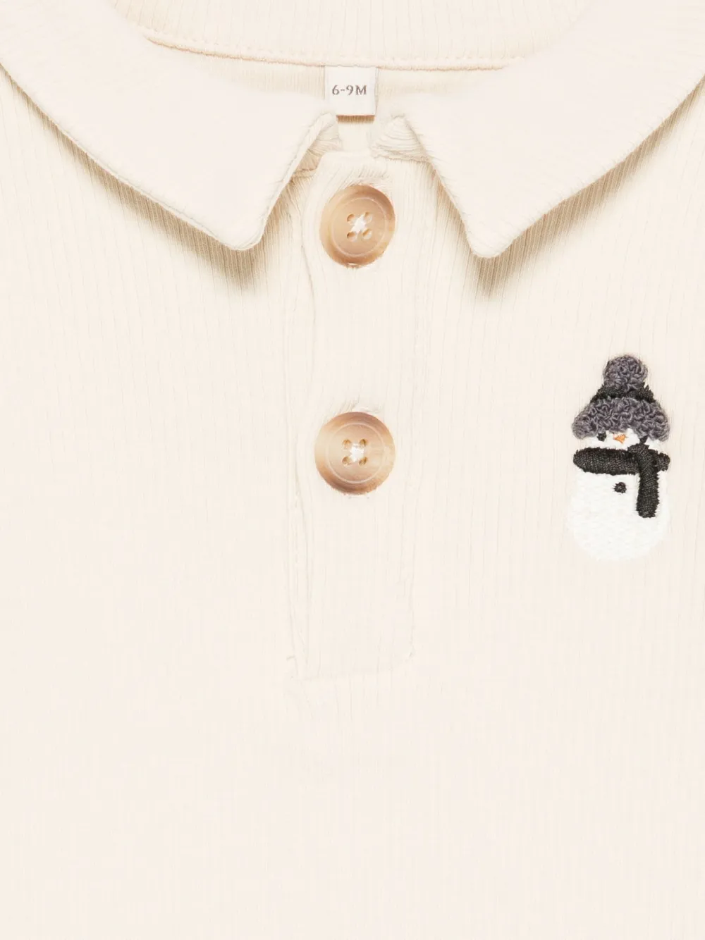 Donsje Romper met borduurwerk Beige