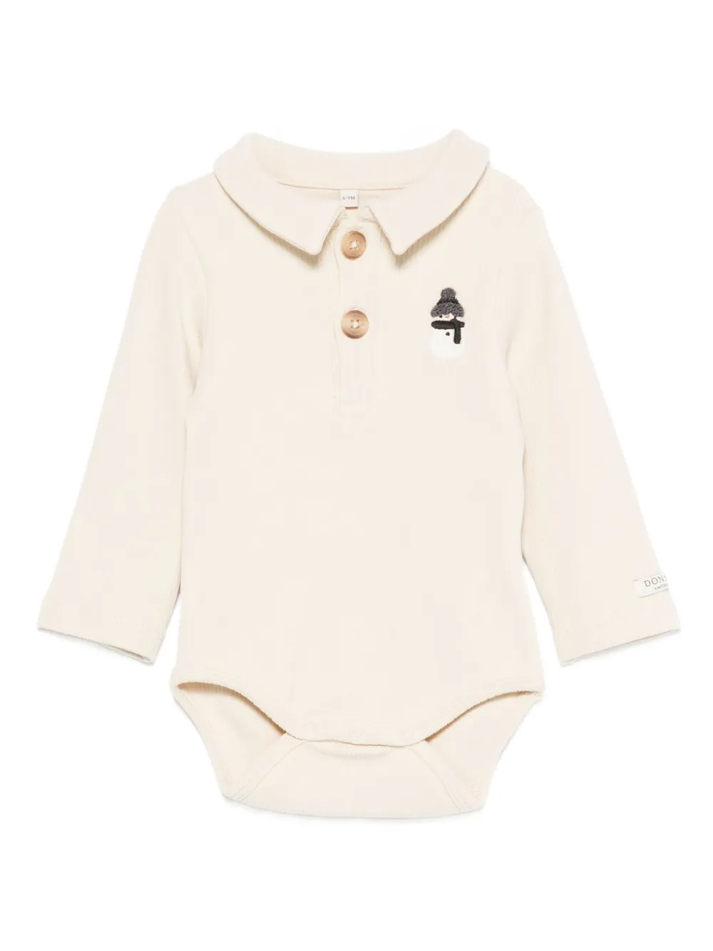 Donsje embroidered bodie | Neutrals | Image 1