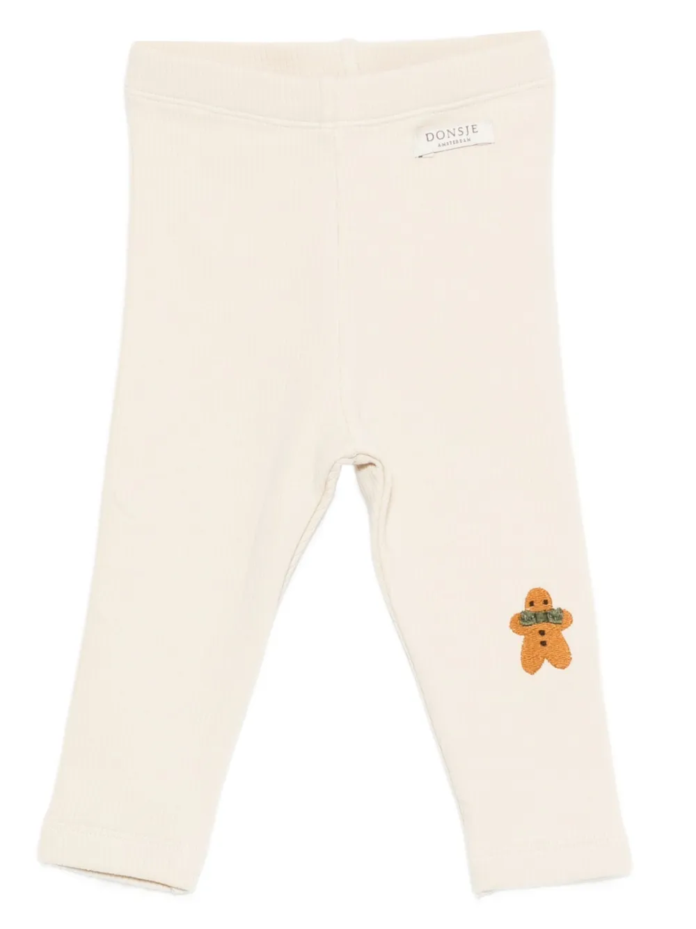 Donsje embroidered-motif trousers | Neutrals | Image 1