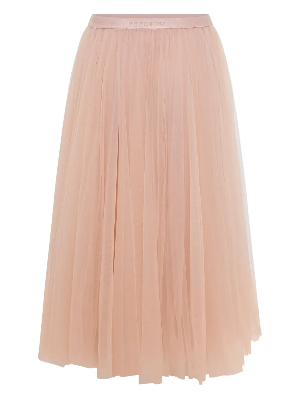 Repetto Tule midi-rok - Roze