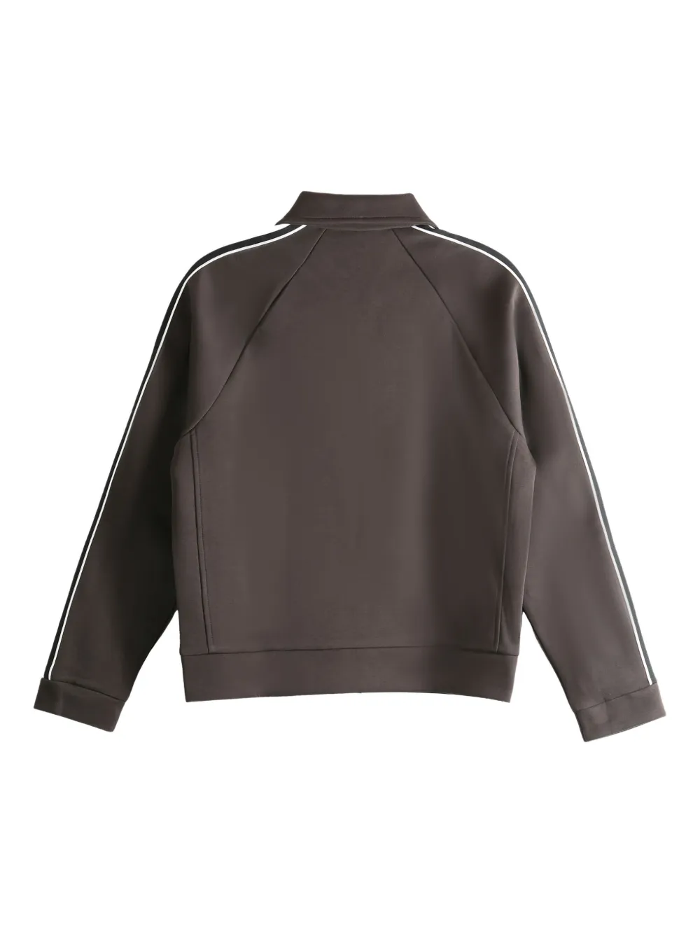 Lacoste stripe zip shirt - Bruin