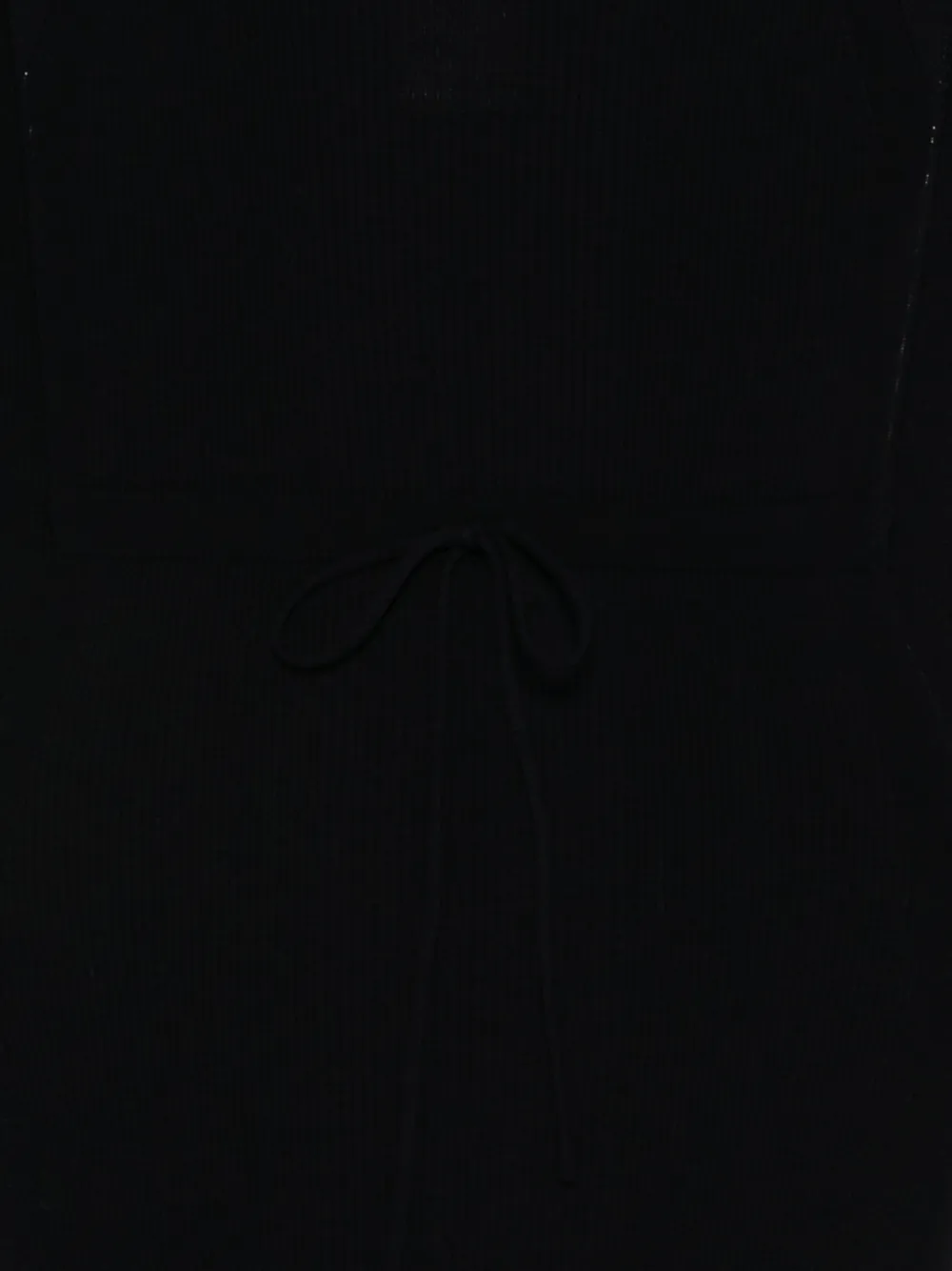 Apc Marianna Ribbed Drawstring Dress In Blue