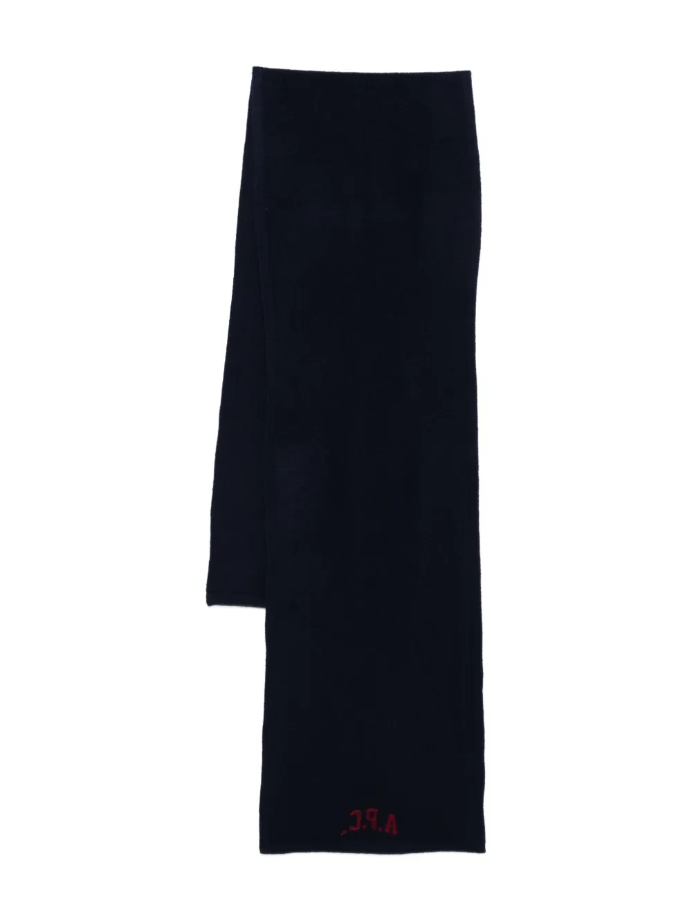 A.P.C. écharpe Jesse à logo brodé | bleu | Image 1