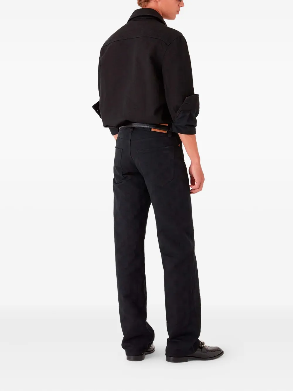 Casablanca Straight jeans Zwart