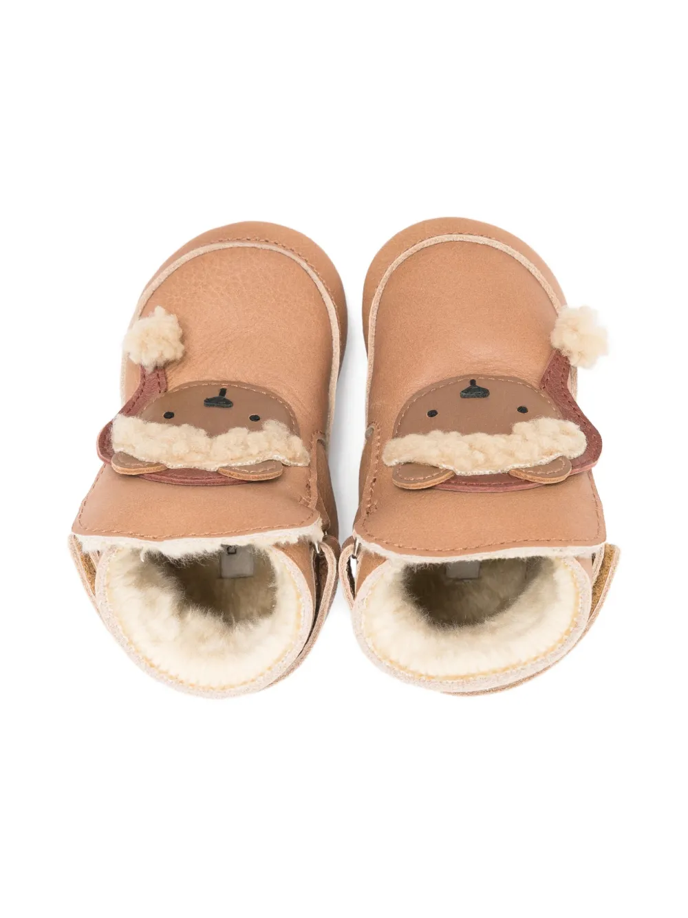 Donsje Christmas Bear slofjes Bruin