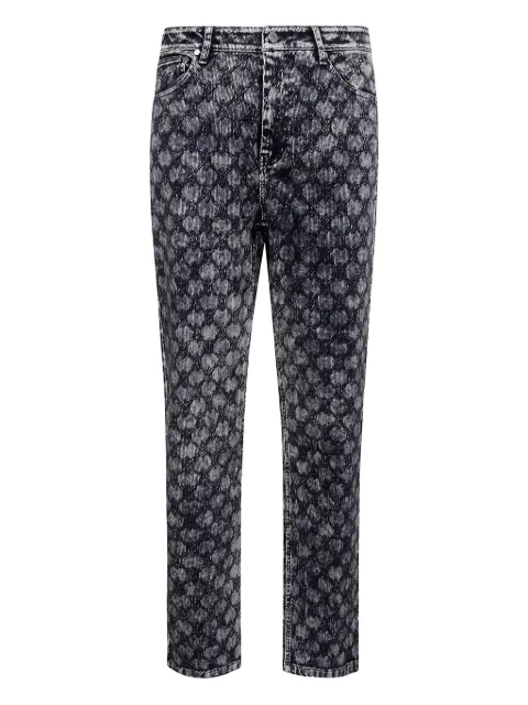 Daily Paper logo-patch jeans