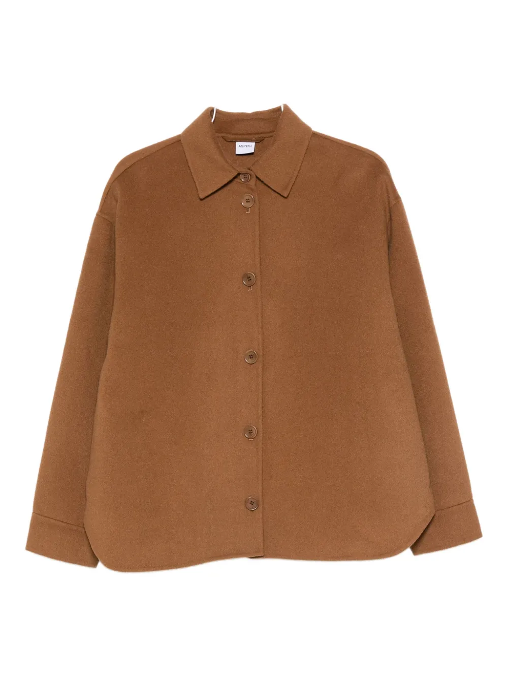 ASPESI button-fastening jacket | Brown | Image 1