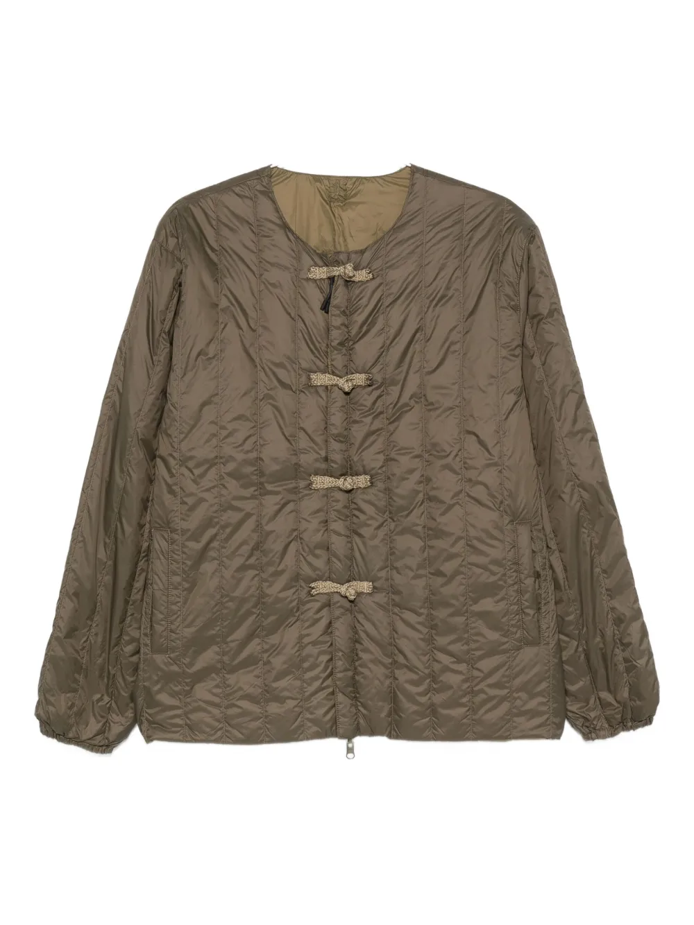 Taion quilted toggle jacket | Green | Image 1