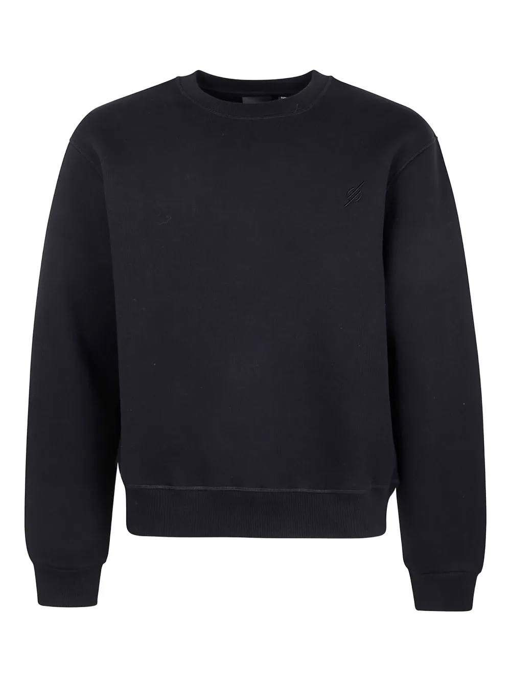 Daily Paper sudadera de algodón con cuello redondo | negro | Image 1
