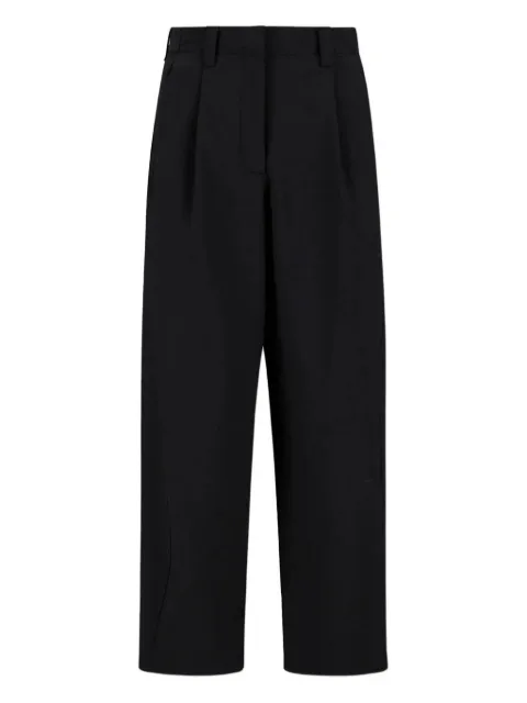 Laminar tapered trousers