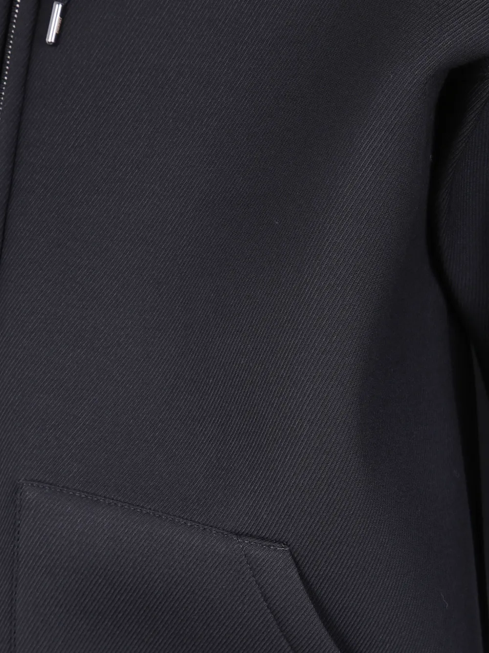 Herno Short Jacket With Drawstring And Pockets In Blue