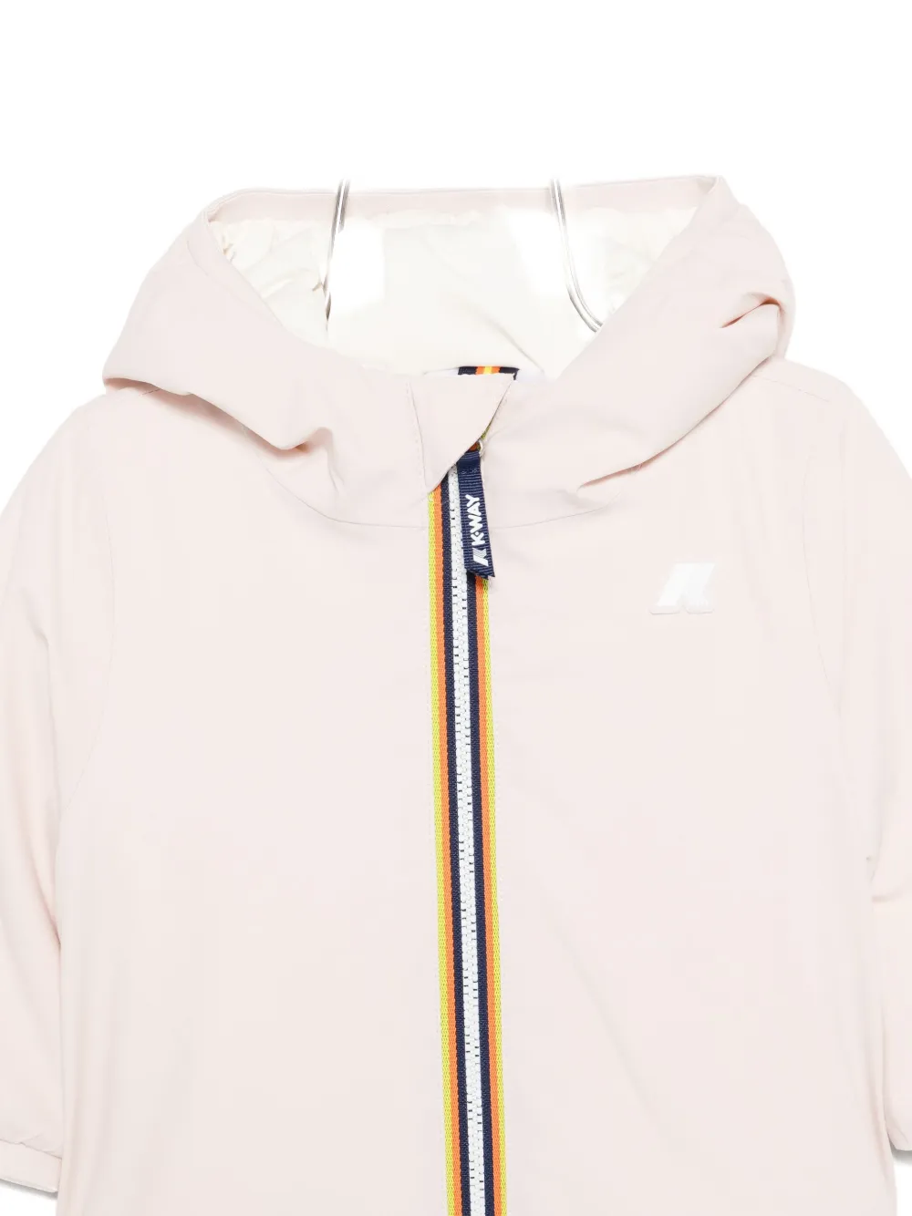 K-way Jacques Hooded Jacket In Pink