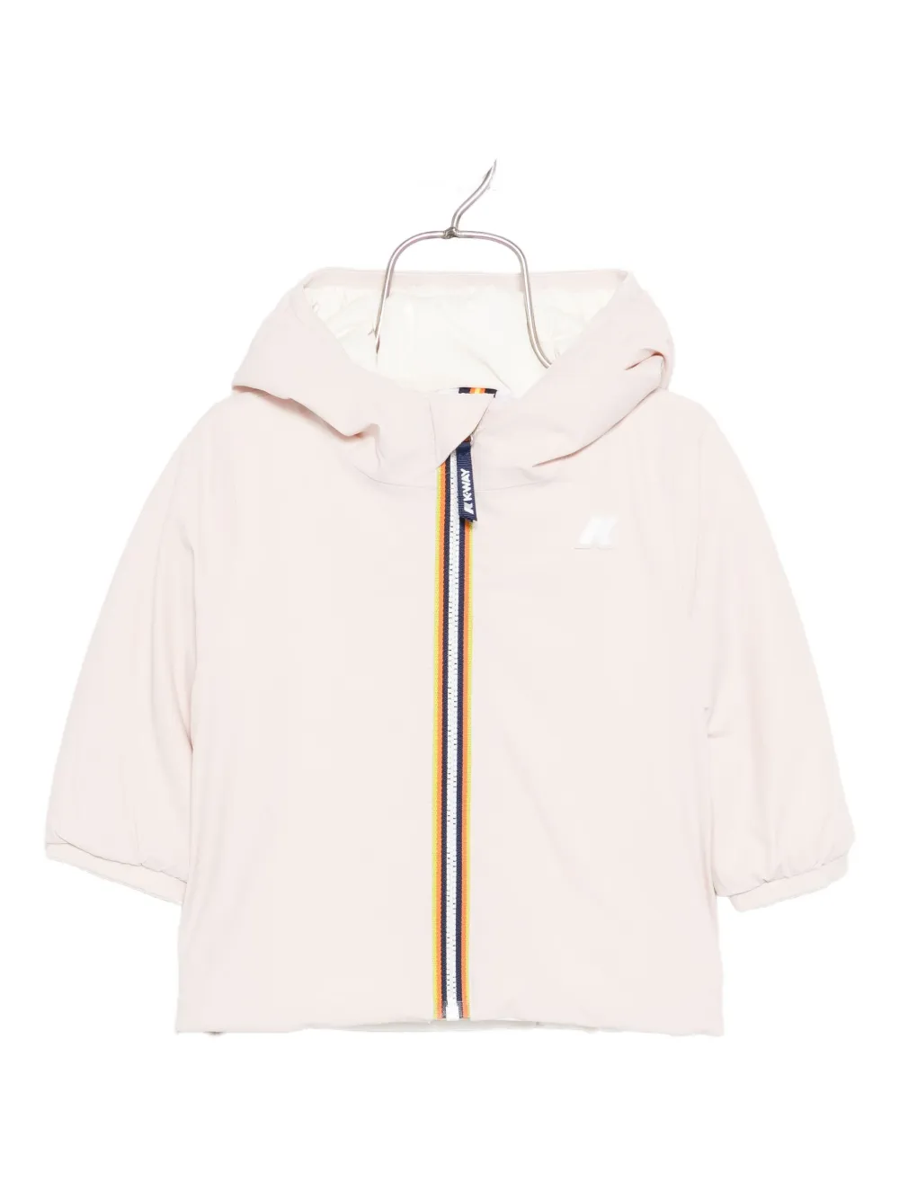 K-way Jacques Hooded Jacket In Pink