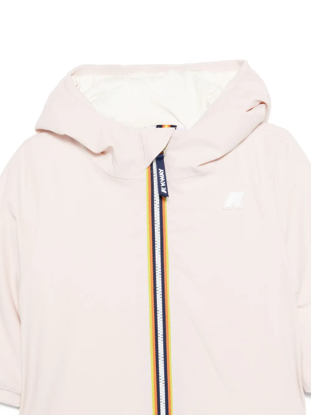 K Way Kids Jack met capuchon Roze