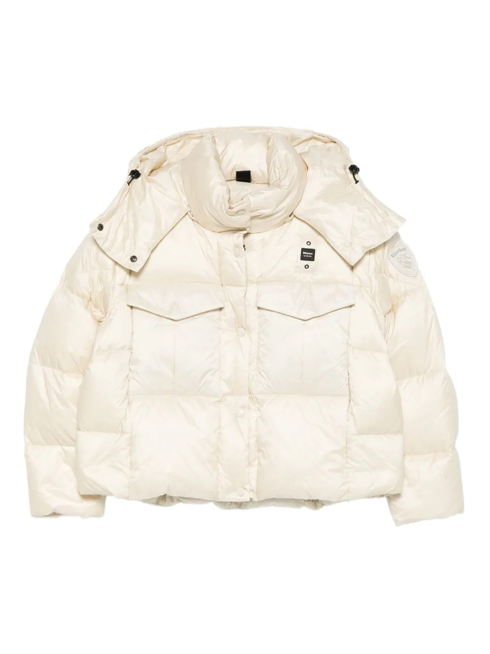 Blauer parka con capucha | Image 1