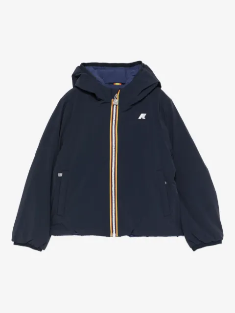 K Way Kids reversible hooded zip jacket