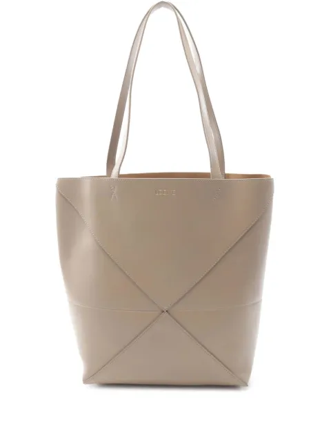 Loewe Pre-Owned 2010-2025 Medium Leather Puzzle tote bag
