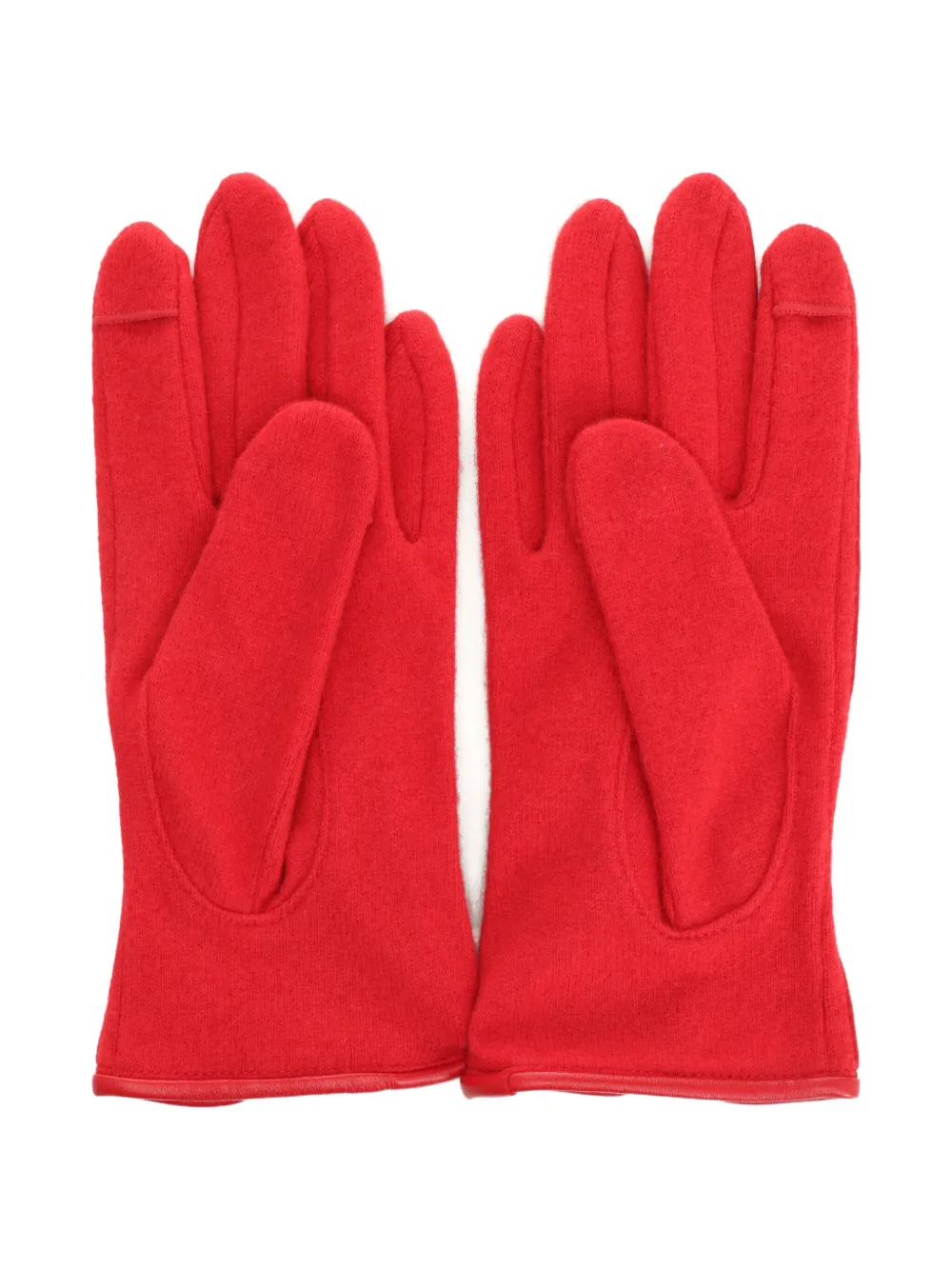 Vivienne Westwood Perforated-detail Gloves In Red