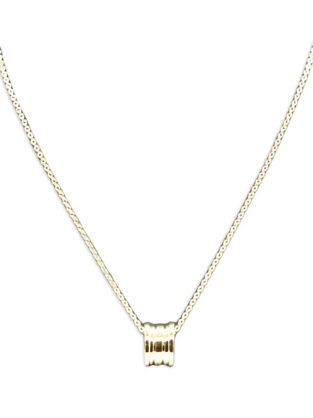 Bvlgari Pre-Owned collar B-zero1 18K con dije de anillo 2010 | dorado | Image 1