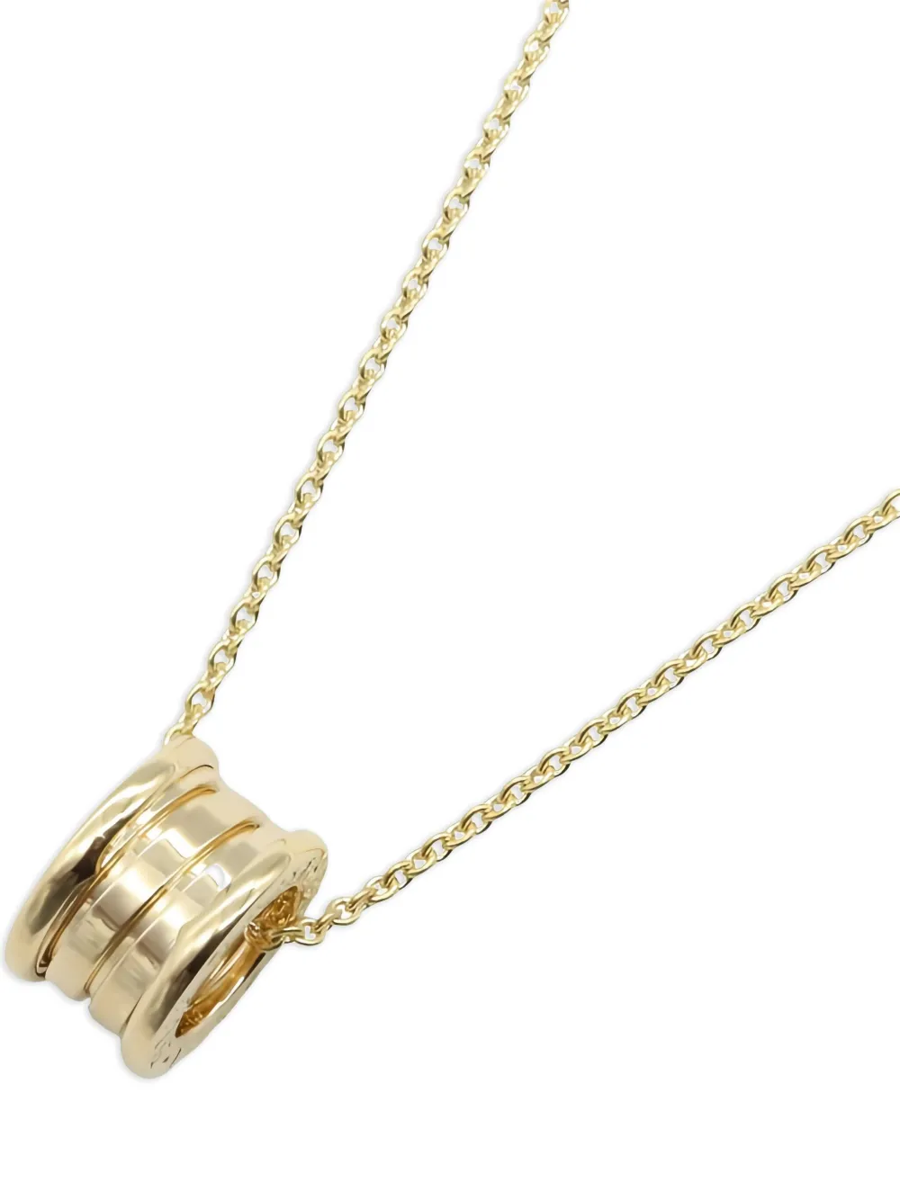 Bvlgari Pre-Owned collar B-zero1 18K con dije de anillo 2010 | Hombre | Image 2