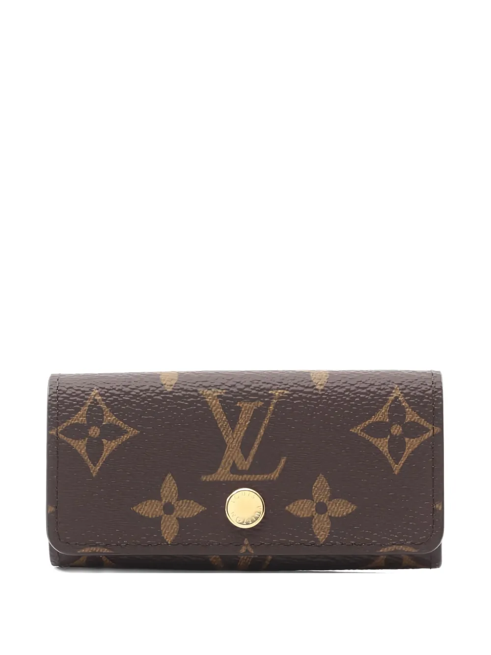 Louis Vuitton Pre-Owned monogram-pattern key case | Brown | Image 1