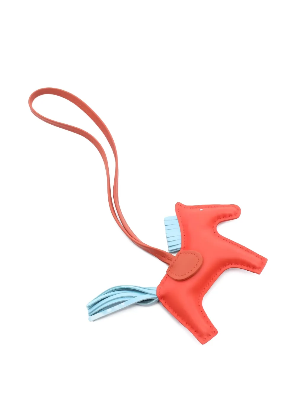 Hermès Pre-Owned 2017 Rodeo PM bag charm | Red | Image 1