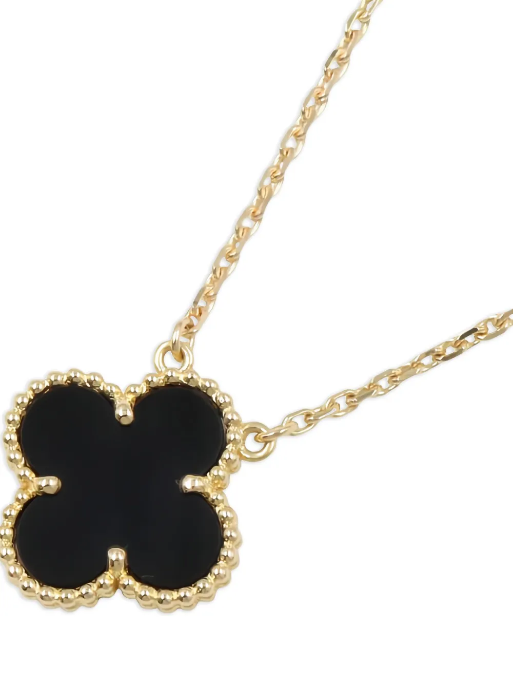 Van Cleef & Arpels Pre-Owned collar Alhambra en oro amarillo de 18kt con ónix 2010 | Image 2