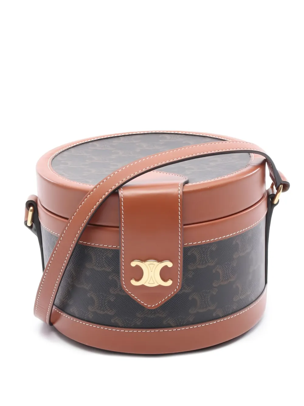 Celine Pre-Owned タンブール ショルダーバッグ M - ブラウン Celine Pre-Owned タンブール ショルダーバッグ M - ブラウン