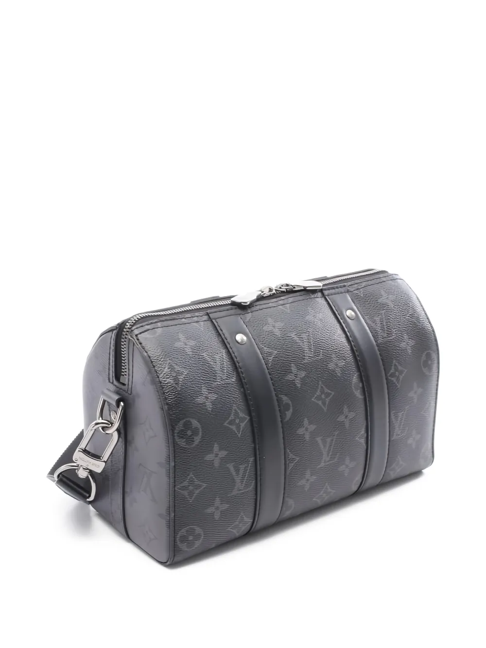 Louis Vuitton Pre-Owned City Keepall monogram-Eclipse holdall bag | Pre-Owned | Image 2