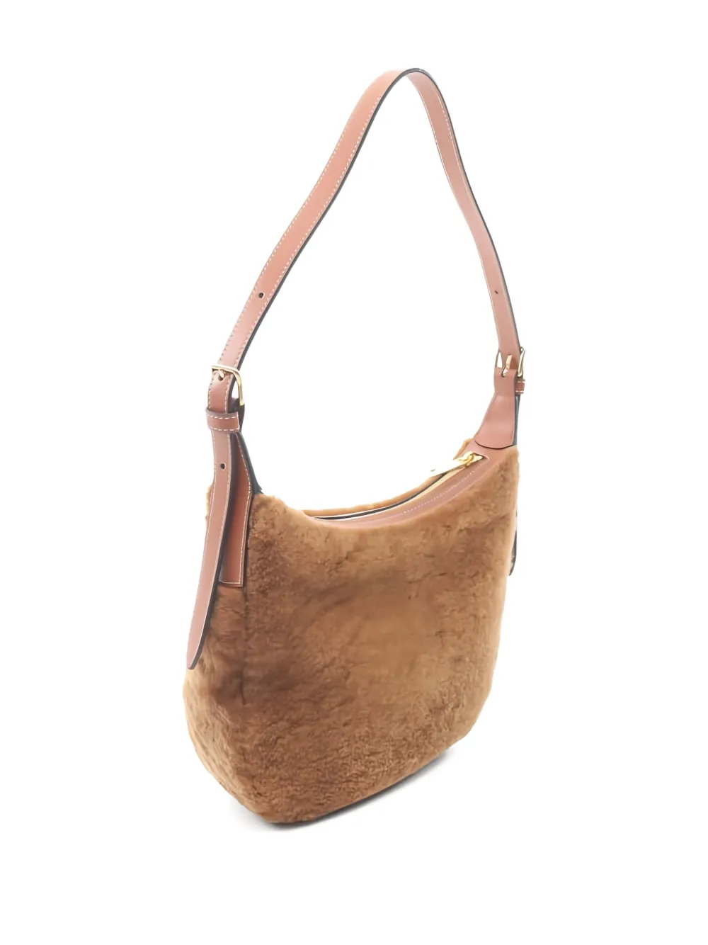 Pre-owned Celine 2020s Heloise Small Shoulder Bag In Brown