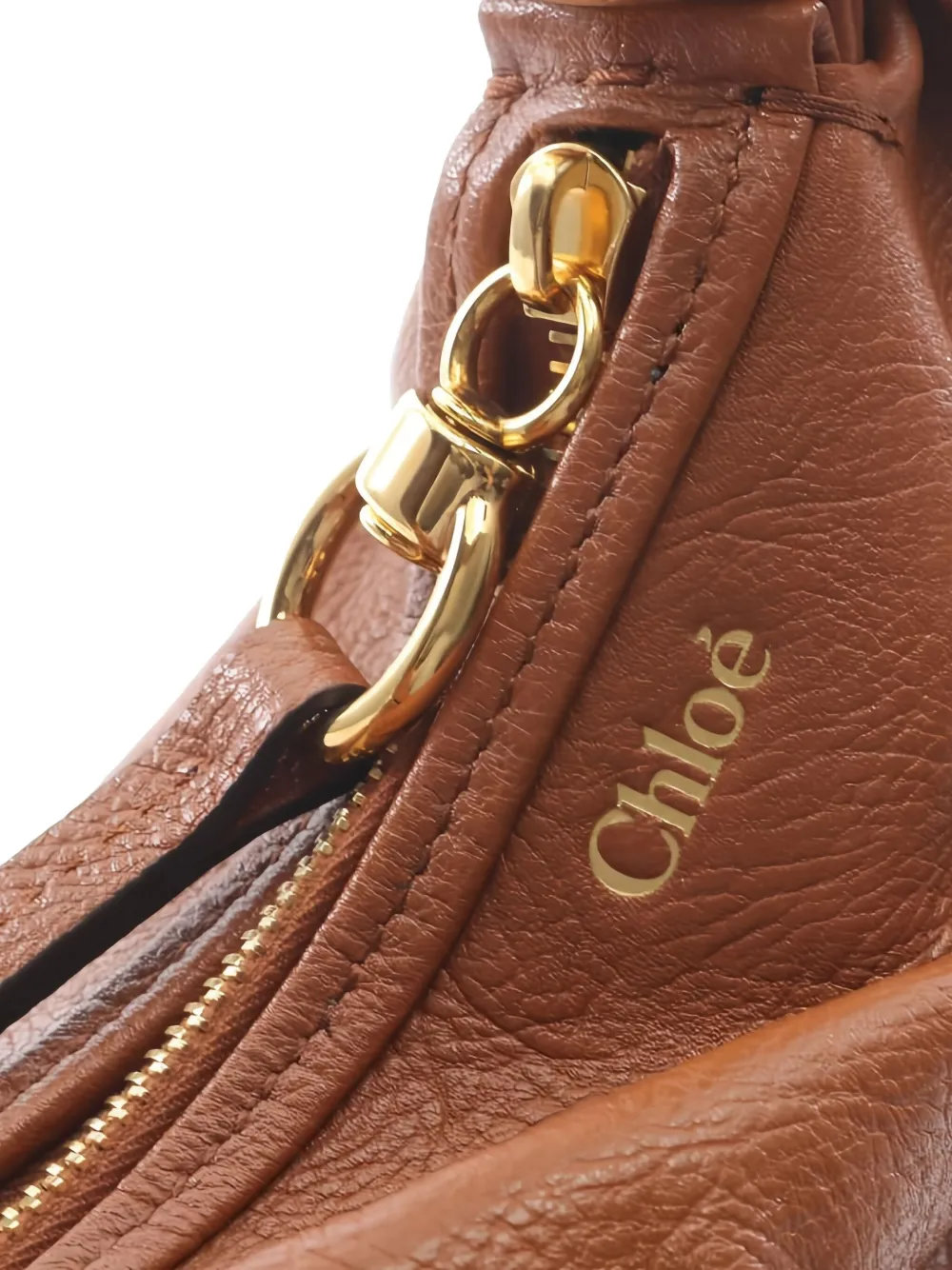 2020s Small Bracelet Hobo Leather Tote Bag