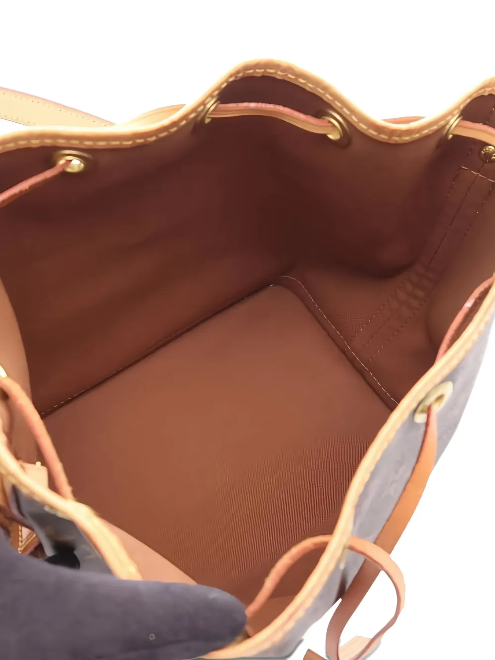 Pre-owned Louis Vuitton 2021s Monogram Noe Bb Shoulder Bag In Brown