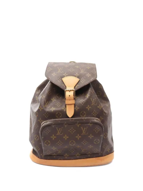 Louis Vuitton Pre-Owned 2001 Montsouris GM Monogram backpack